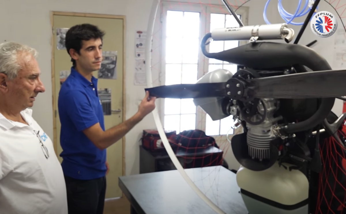 paramotor propeller