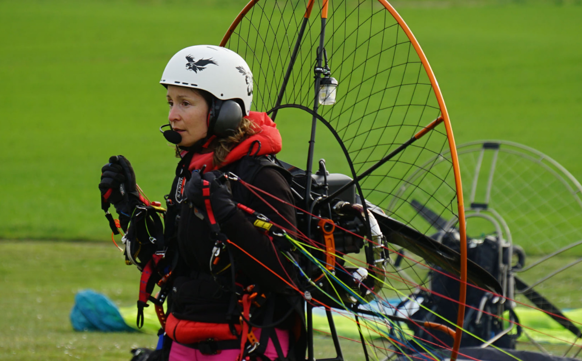 Concentration before take-off