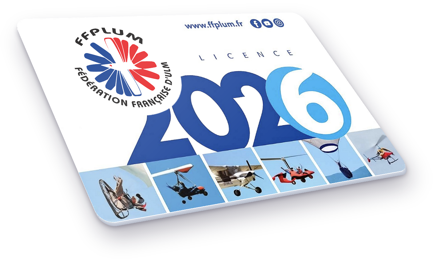 La carte de licence FFPLUM 2026