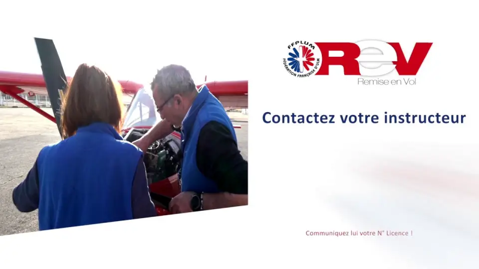 Tuto ReV : mode d’emploi Remise en vol